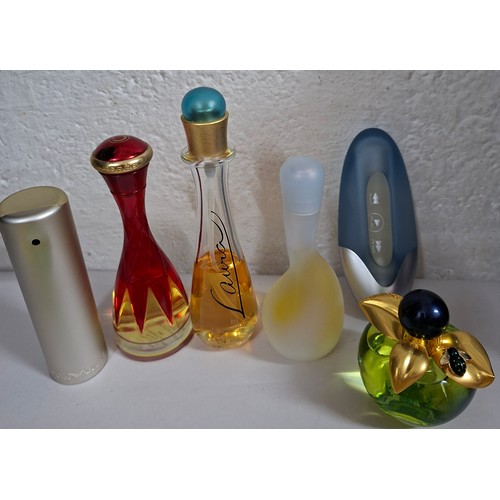 40 - A collection of fragrances to include Nina Ricci Bella and Belles de Ricci, Givenchy 'Oblique', Chlo... 