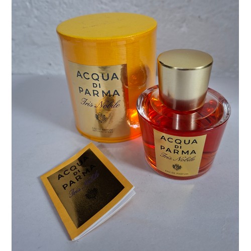 41 - Acqua di Parma- A nearly full bottle of Iris Nobile Eau de Parfum 50ml, with box. Location: R1.2
If ... 