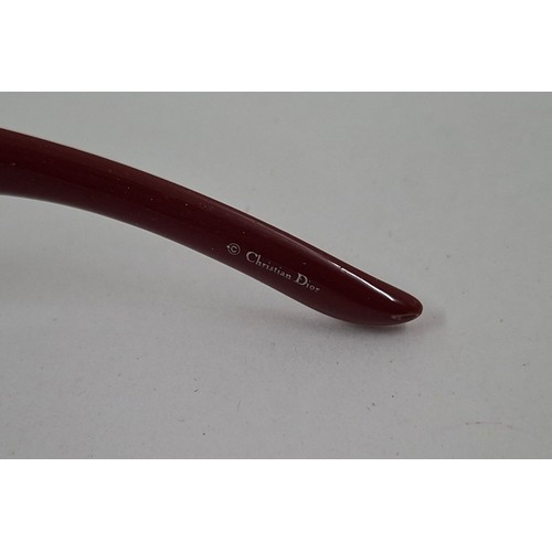 7 - Christian Dior- Two pairs of 1970's/80's ladies sunglasses with branded cases. Location:R1.2
If ther... 