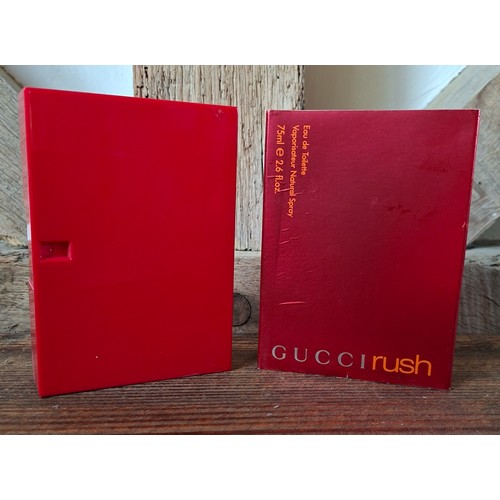 12 - Gucci- A post 2007 nearly full 'Gucci by Gucci' 75ml fragrance in original box, a nearly full bottle... 
