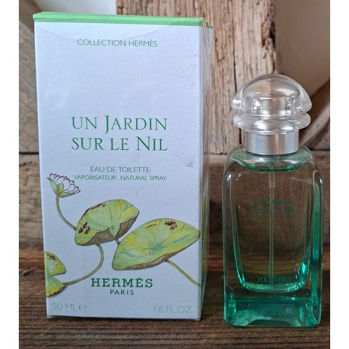 13 - Hermes- Two nearly full bottles of '24 Faubourg' comprising Eau de Toilette 100ml and Eau Legere 50m... 