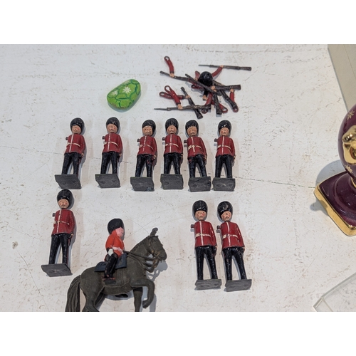 18 - Mixed collectables to include a christening cup, and egg cup and spoon, a Parker fountain pen and ot... 