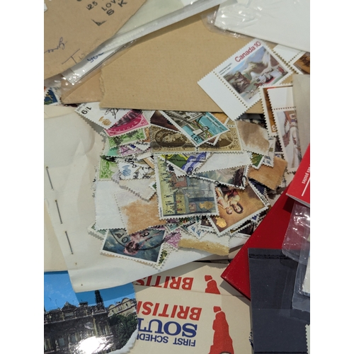40 - World stamps, first day covers and cigarette cards, to include commemorative stamps, examples from U... 