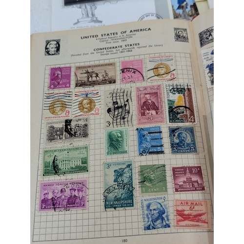 40 - World stamps, first day covers and cigarette cards, to include commemorative stamps, examples from U... 