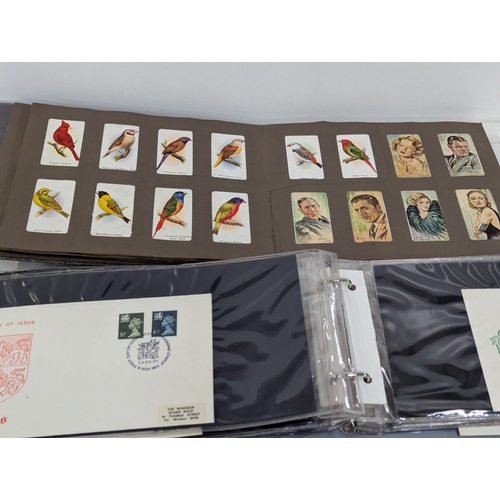 40 - World stamps, first day covers and cigarette cards, to include commemorative stamps, examples from U... 