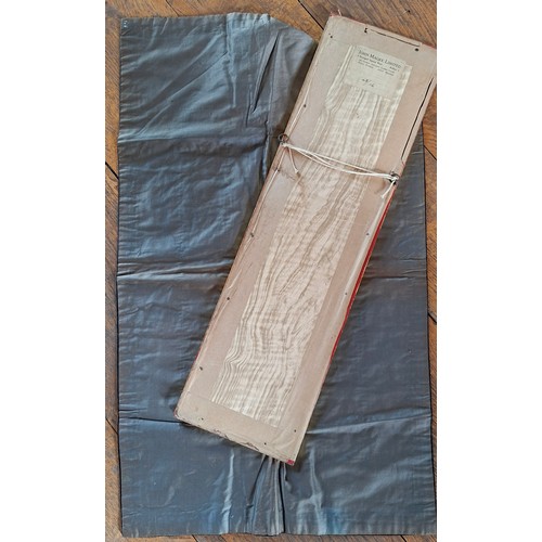 46 - Three late 19th/early 20th Century Chinese embroidered silk panels, two housed in one frame, all dep... 