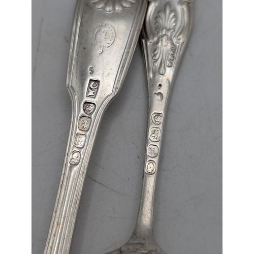 56 - Two silver mustard spoons together with one other, total weight 62g
Location:P4
If there is no condi... 