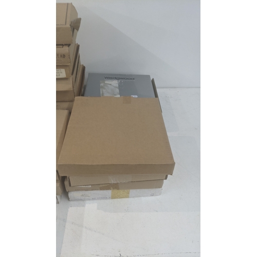 518 - A large collection of boxed collectors plates to include Royal Worcester examples, Royal Albert exam... 