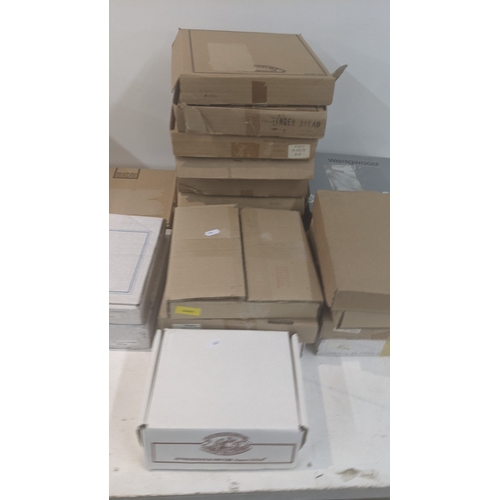 518 - A large collection of boxed collectors plates to include Royal Worcester examples, Royal Albert exam... 
