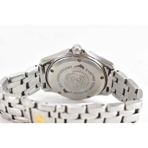 2 - An Omega Seamaster Professional Jacques Mayol 20th Anniversary automatic chronometer wristwatch, ref... 