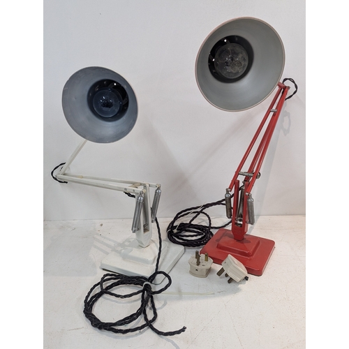 13 - Two vintage Herbert Terry and Sons anglepoise desk lamps Location: A3F
If there is no condition repo... 