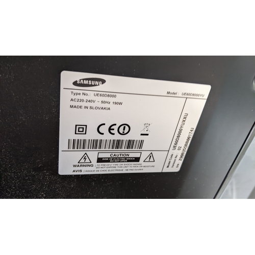 27 - A Samsung 60 inch TV with wall bracket
Location: BB
If there is no condition report shown, please re... 