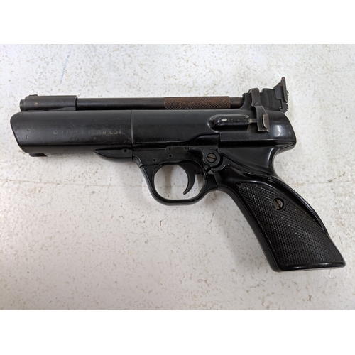 40 - A 22 calibre Webley Tempest air pistol
Location: LWM
If there is no condition report shown, please r... 