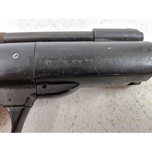 40 - A 22 calibre Webley Tempest air pistol
Location: LWM
If there is no condition report shown, please r... 