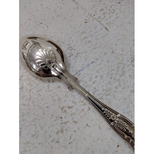 56 - A silver plated Kings pattern canteen of cutlery a six-place setting, complete Location: BWR
If ther... 
