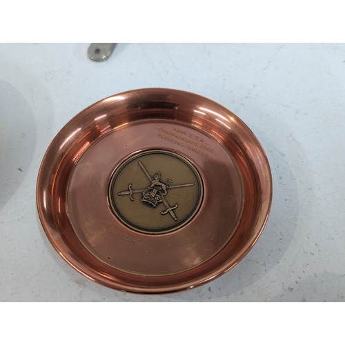 6 - A mixed group of collectables to include a mid-20th century scientific or assay balance weight set, ... 