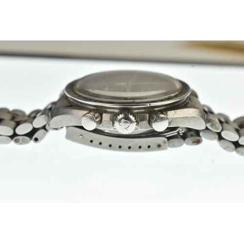 25 - An Omega Speedmaster Professional, Pre moon, gents, stainless steel, manual wind chronograph wristwa... 