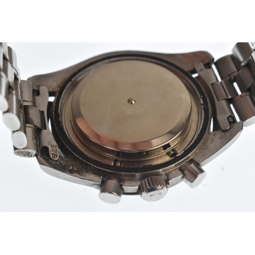 25 - An Omega Speedmaster Professional, Pre moon, gents, stainless steel, manual wind chronograph wristwa... 
