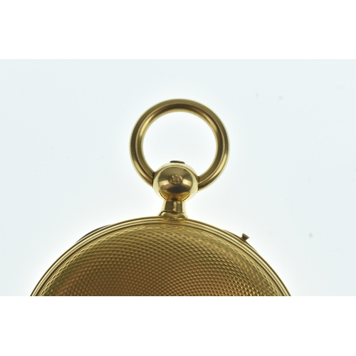 33 - A high quality Moulinie & Legrandroy, Genève, 18ct gold full hunter independant centre dead seconds ... 