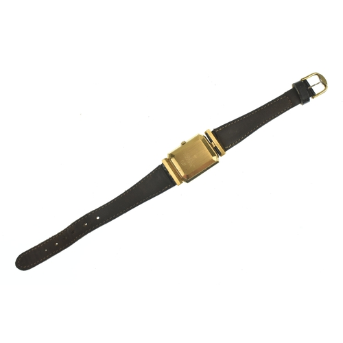 39 - A Credit Suisse gold plated, gents, quartz wristwatch, having a Credit Suisse fine 999.9 gold ingot ... 