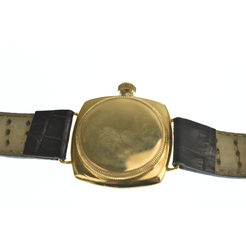 8 - A Rolex Oyster, manual wind, gents, 18ct gold wristwatch, circa 1937, Ref. 260554/1925, circa 1931, ... 
