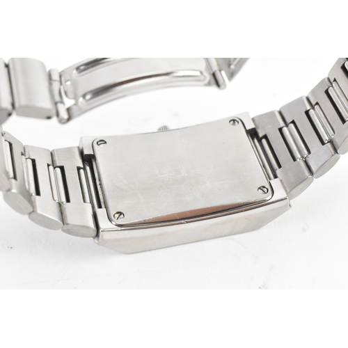 10A - A Omega Constellation Megaquartz f2.4 MHz, gents stainless steel wristwatch, circa 1970s, the textur... 