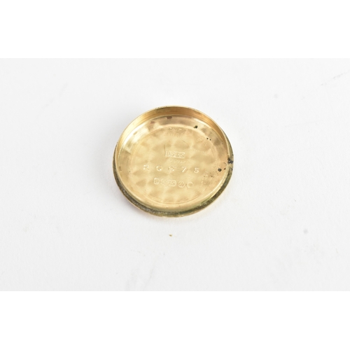 18 - A Rolex 9ct gold ladies manual wind wristwatch, the dial having Arabic numerals with gilt hands, Rol... 
