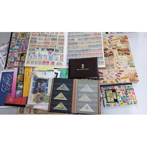 17 - Postage stamps from around the world, in six stock books and other items
Location: A1B
If there is n... 