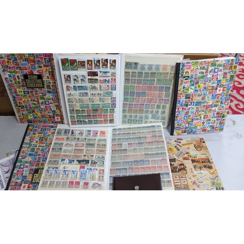 17 - Postage stamps from around the world, in six stock books and other items
Location: A1B
If there is n... 
