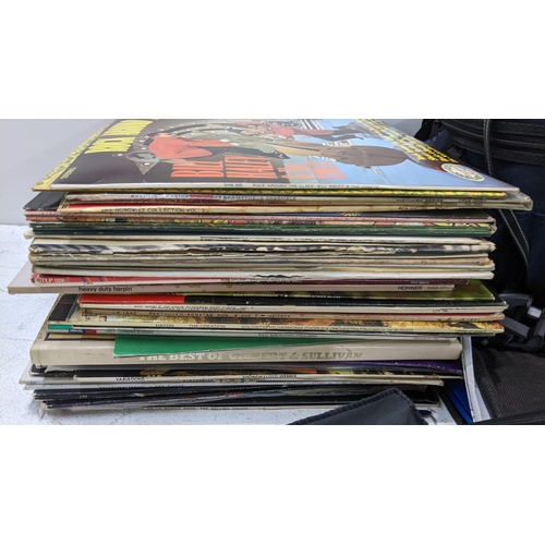 24 - A collection of records to include Bill Haley & The Comets, together with cameras and accessories
Lo... 
