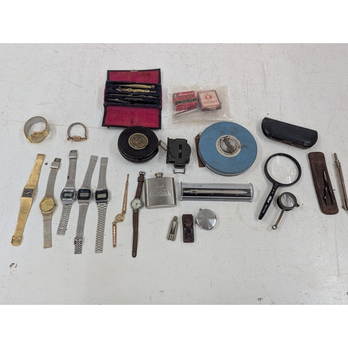 A mixed group of collectables to include Casio digital watches, an ...