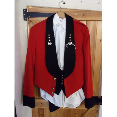 Royal Marines 1980's Officers No.7 Mess Dress Uniform including: Jacket ...