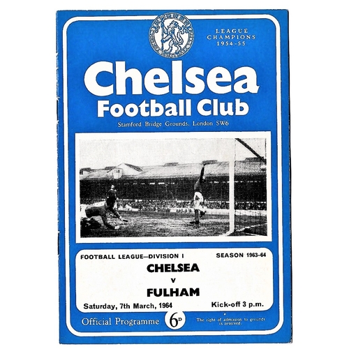 226 - Chelsea v Fulham 1964 March 7th League