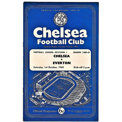 28 - Chelsea v Everton 1960 October 1st League