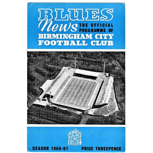 31 - Birmingham City v Chelsea 1960 October 15th League score in pen