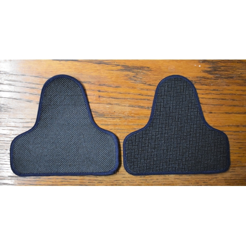 55 - Avon & Somerset Constabulary Traffic Warden Cloth Pullover Patches (2) EIIR Crown