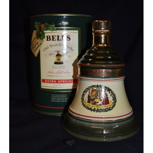 10 - Bell's Christmas 1988. The 1988 release of Bell's then annual Christmas decanter series. The decante... 