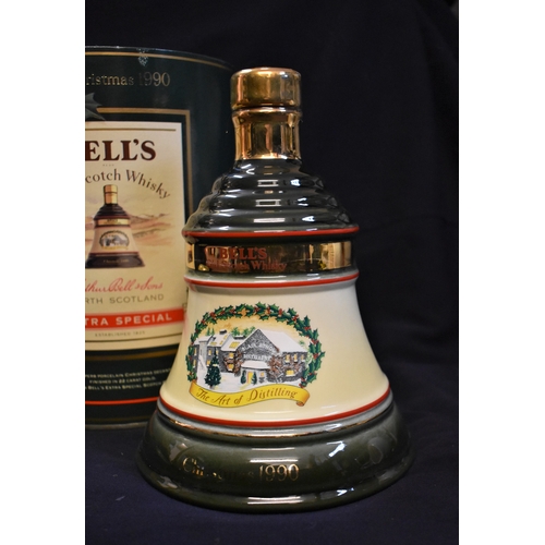 15 - Bell's Christmas 1990. Bell's annual Christmas decanter releases were much anticipated. This is the ... 