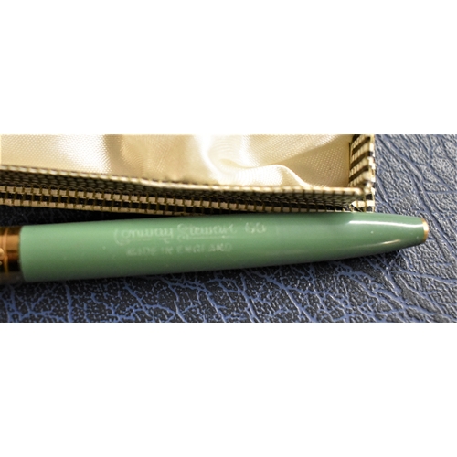 32 - Fountain Pen-1960's Conway Stewart 69 fountain pen, 14ct gold MB, was sold as a set, pencil missing