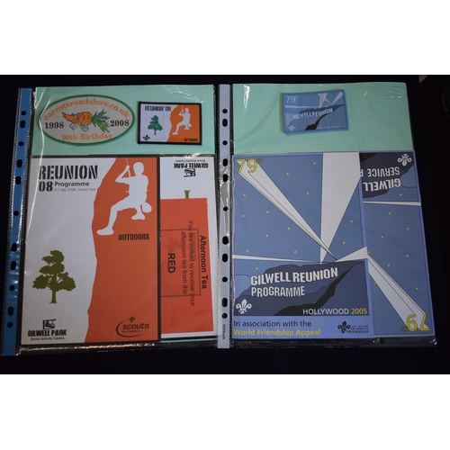 407 - Scouting A fine collection of Gillwell revision 5. 1994 to 2019 with badges, belts, brochures, etc. ... 