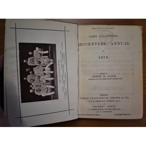 135 - Lillywhite 1879 (James Lillywhite's Cricketers' Annual for 1879)