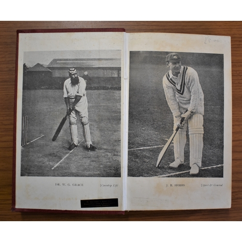 137 - Cricket An Anthology for Cricketers written by S. J. Looker and printed 1925