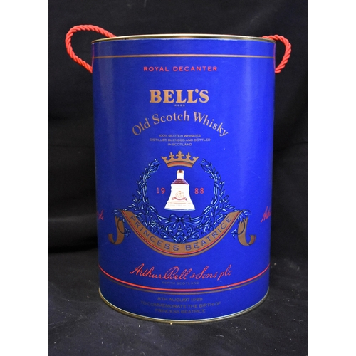 11 - Bell's Princess Beatrice 1988. A special edition of Bell's decanter released to mark the birth of th... 