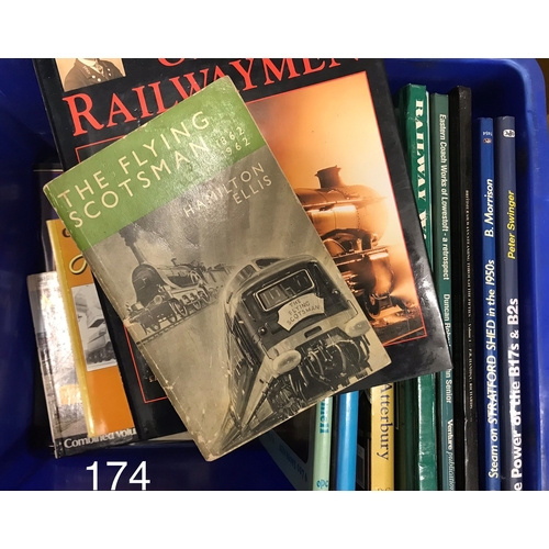 174 - Britain's Railways and Locomotives 16 x Books on Britain's railways, diesel and steam engines includ... 