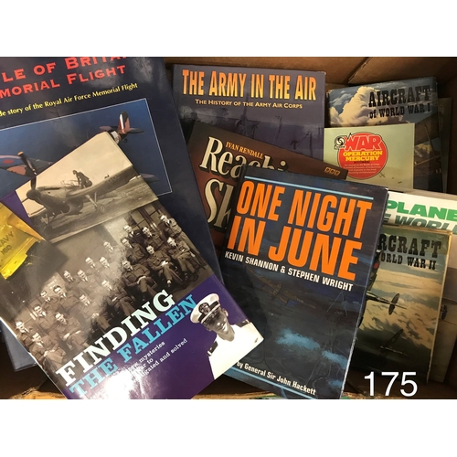 175 - Military Aviation 19 x Books on aircraft, aircrew and planes mostly military air force theme, includ... 