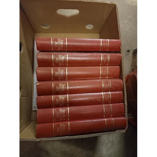 202 - 7 bound volumes of a Time Life part work The British Empire issues 1 to 98 contents & index