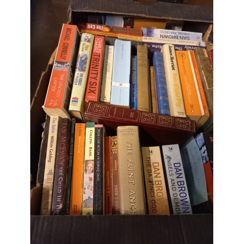 210 - Assorted fiction - very mixed, Thackeray to Dan Brown