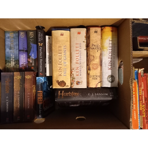 232 - Fiction  7 Ken Follett's, 4 C. J. Sansom's and 3 others (14)