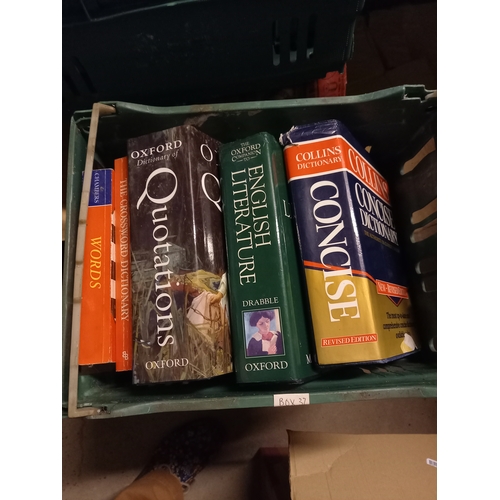 237 - Reference books  Oxford Companion to English Literature and 4 others (5)