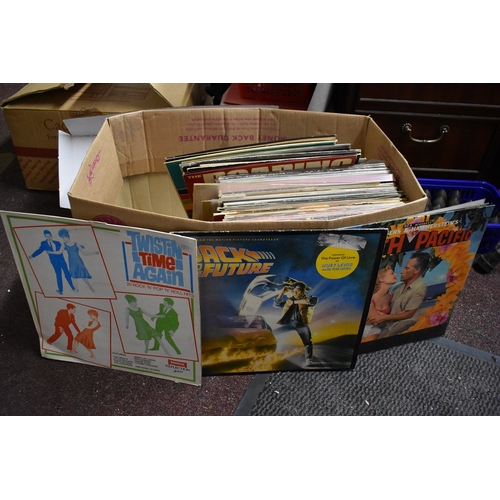 297 - Vinyl Collection in a box (59) Genres including: Rock & Roll, Classical, Film Albums, Easy Listening... 